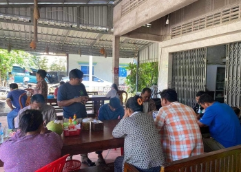 សកម្មភាពក្រុមការងារ CCCN ចុះផ្សាយដំណឹងល្អនៅព្រំដែនកម្ពុជាវៀតណាម